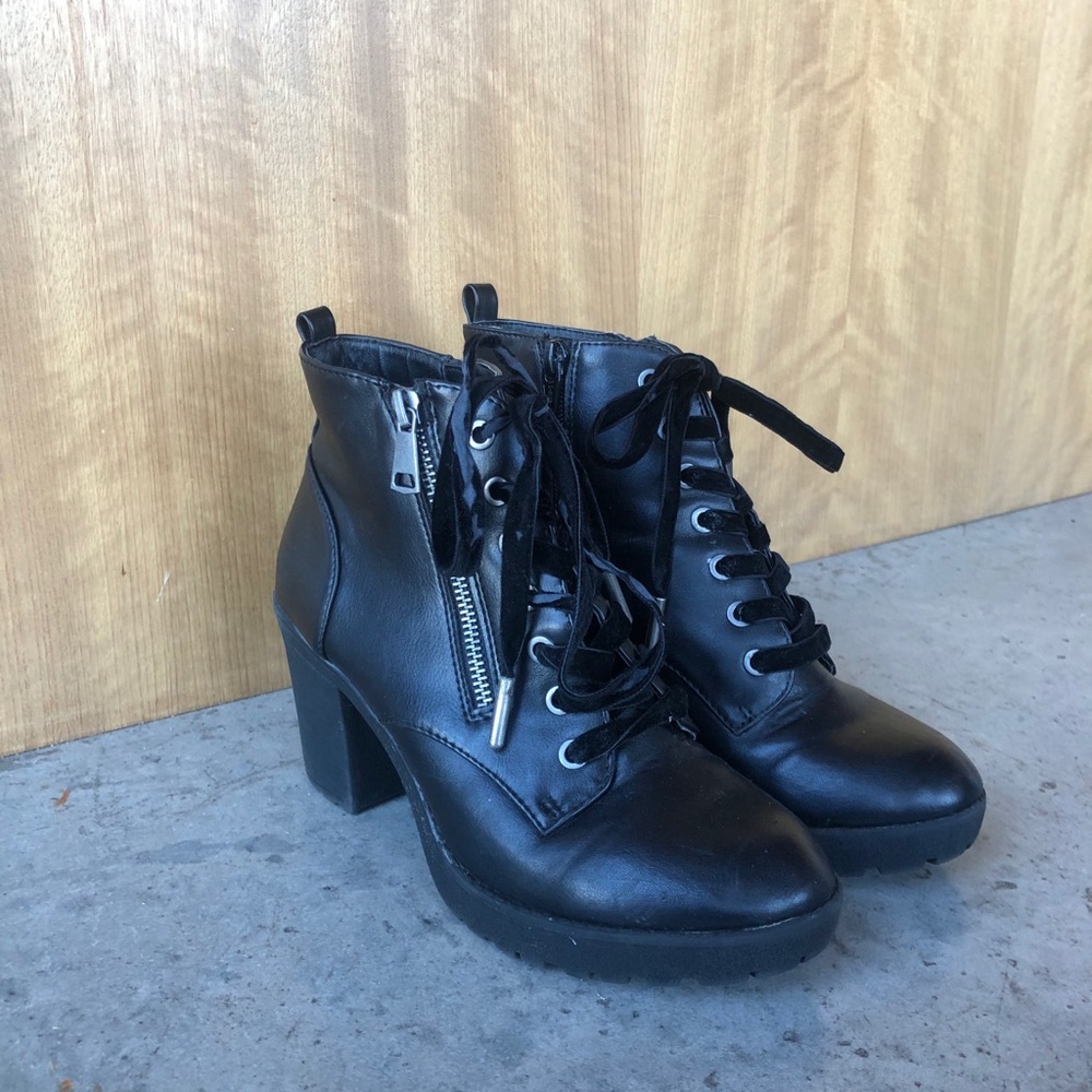 Black boots